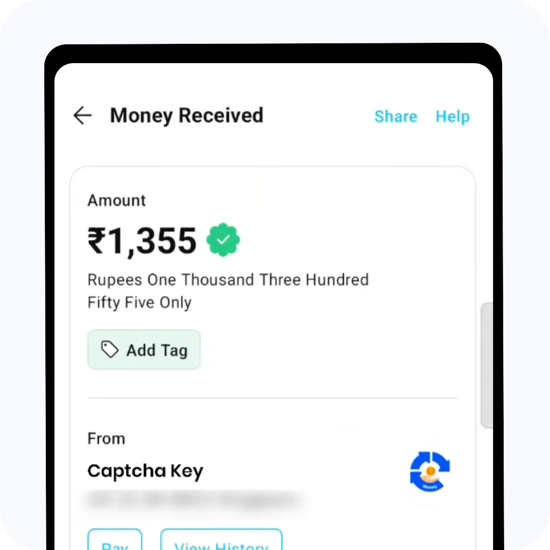 Withdraw to UPI screen